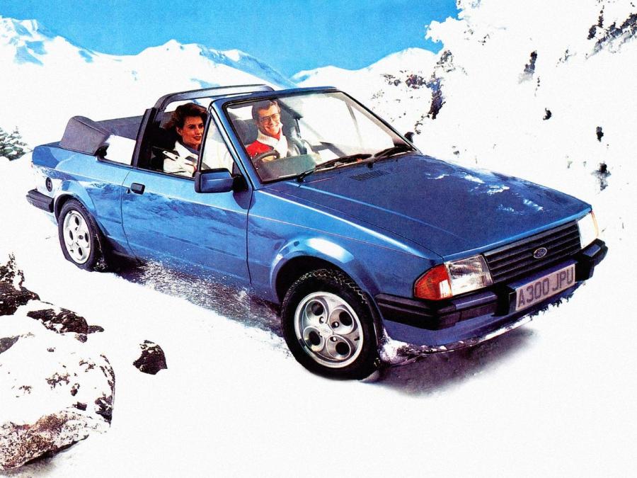 Ford Escort Cabriolet (UK) '1983